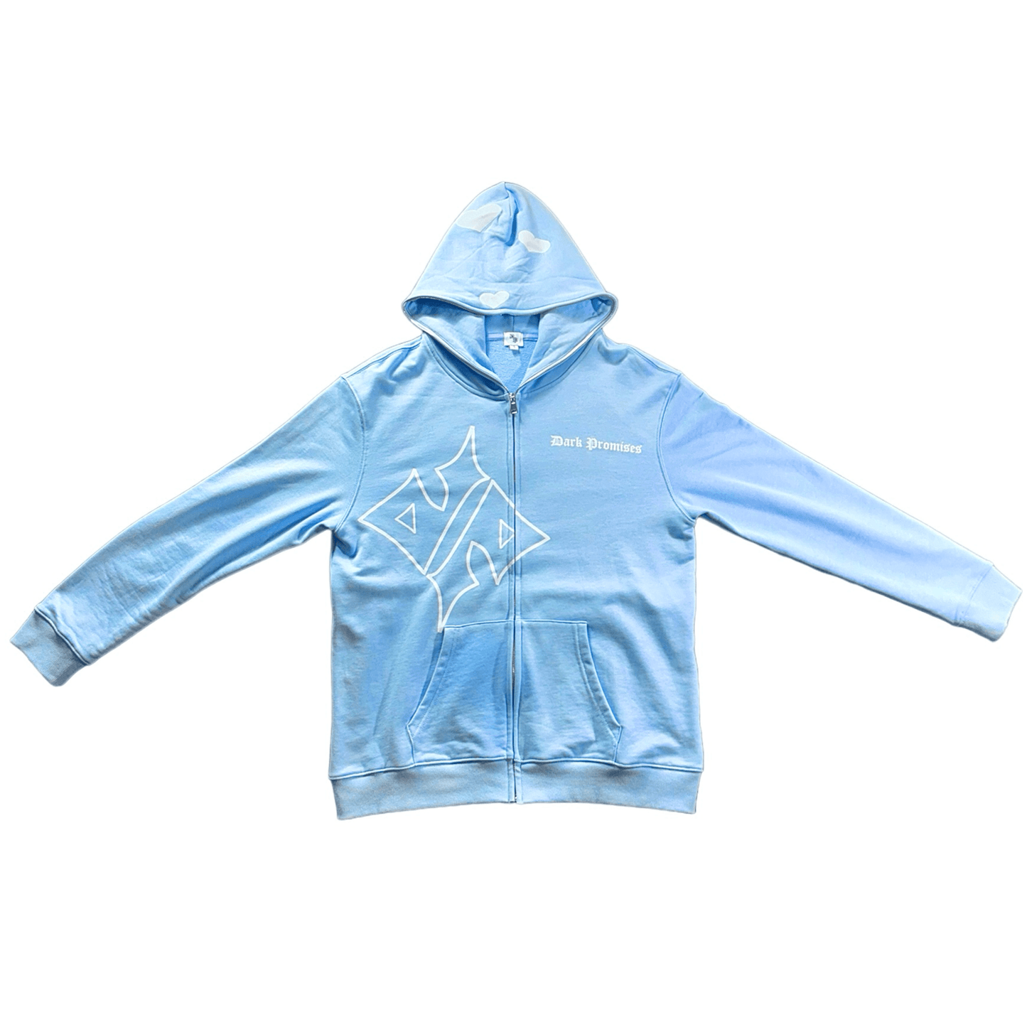 Wavy Blue Dark Promises Full Zip