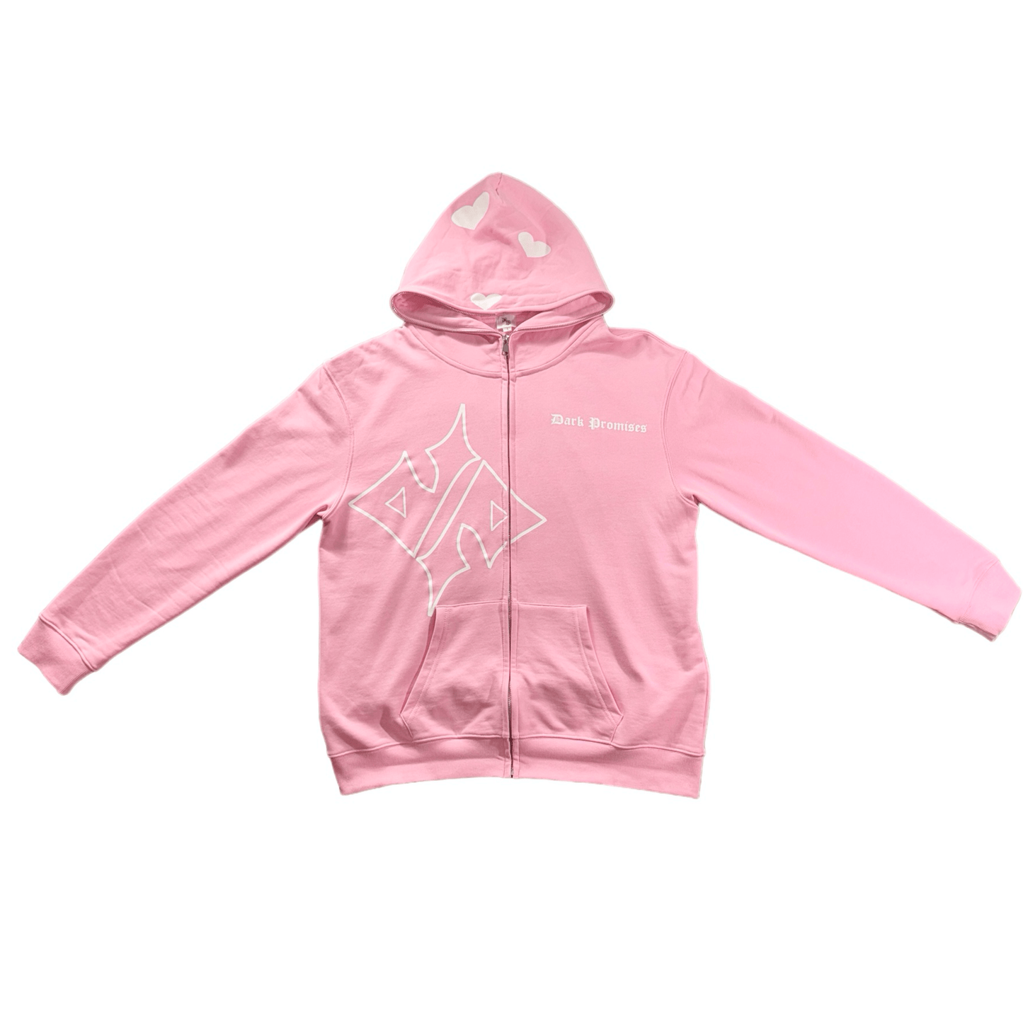 Peaceful Pink Dark Promises Full Zip