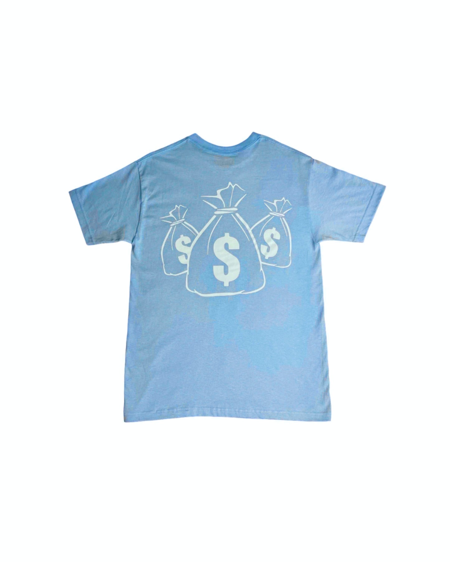 Dark Promises Baby Blue “Money Man” T-Shirt